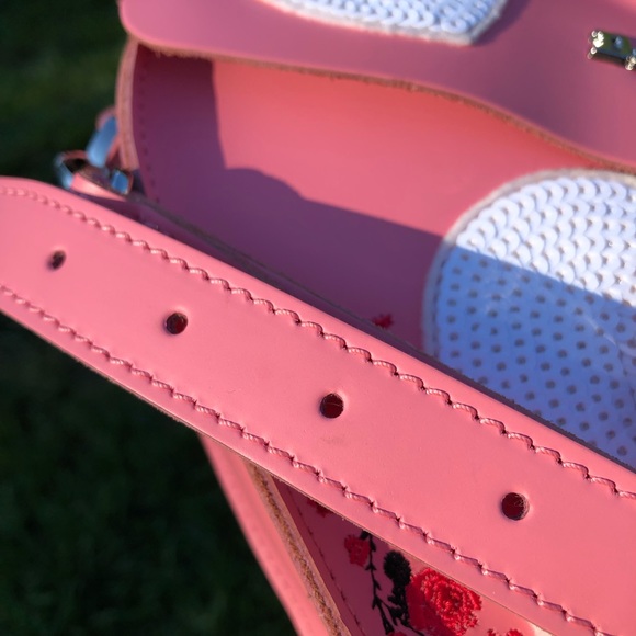 Dr. Martens Embroidered Sequin Heart Satchel - Picture 9 of 15